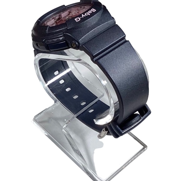 Casio Baby G BGA-131 Pink Metallic Dial Smokey Grey Ladies Watch - Picture 4 of 9